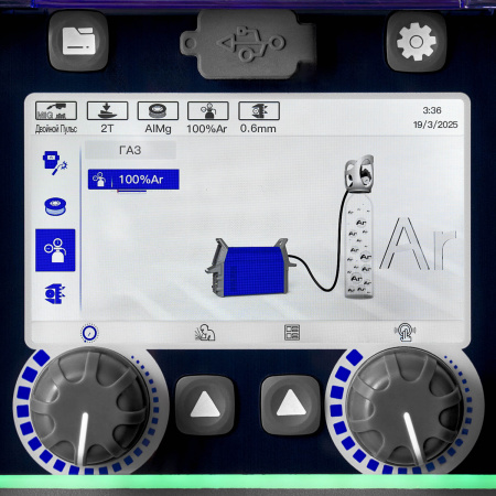 Аппарат аргонодуговой сварки ПТК HANKER MIG 230 DP ACDC PFC LCD H9 TIG 2A F55 200