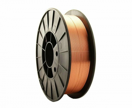 Проволока сварочная омеднённая Св08Г2С (ER-70) Ø 0,6мм (5кг) НАКС TOP WELD.
