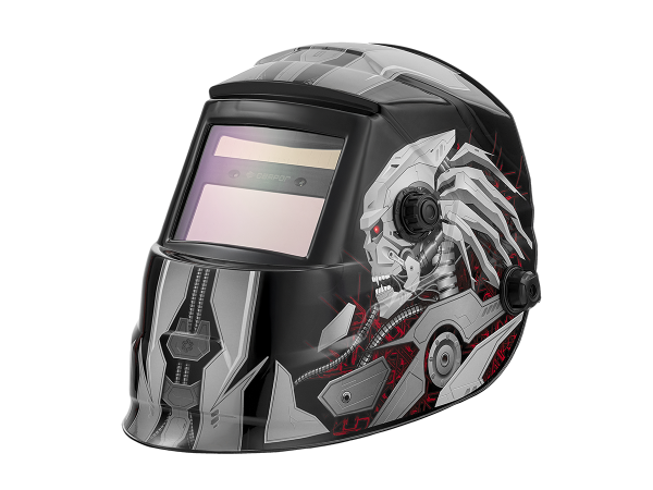 Маска сварщика хамелион Сварог PRO B20 TRUE COLOR® Киборг